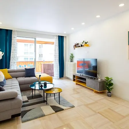 L38 Avfleur 7min Walk To Beach,free Park,balc&ac Nice